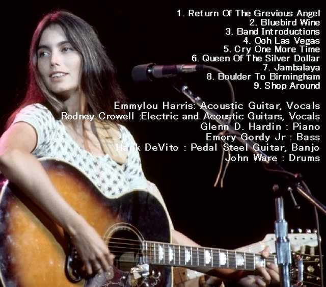 Emmylou Harris エミルー・ハリス/London,UK 1974
