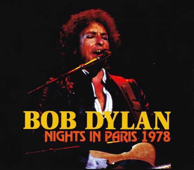 ボブディラン、1978年ヨーロッパツアー公式ポスター
