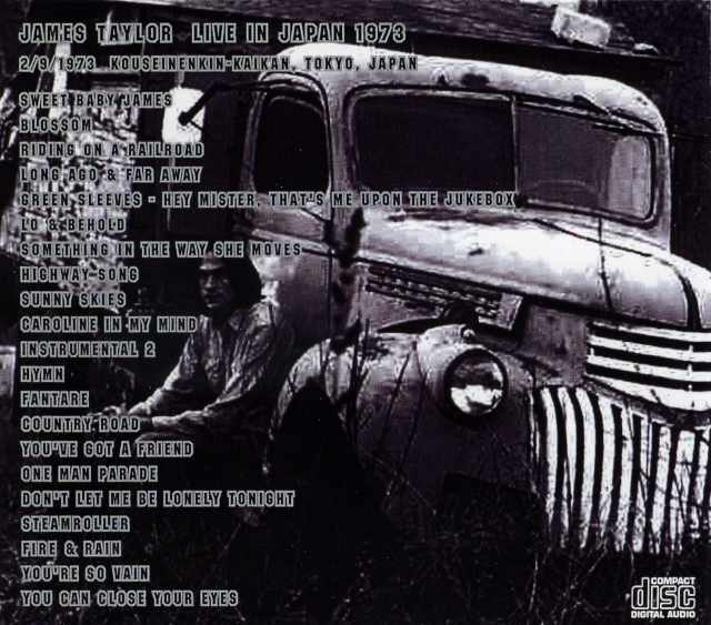 James Taylor ジェームス・テイラー/Live In Japan 1973