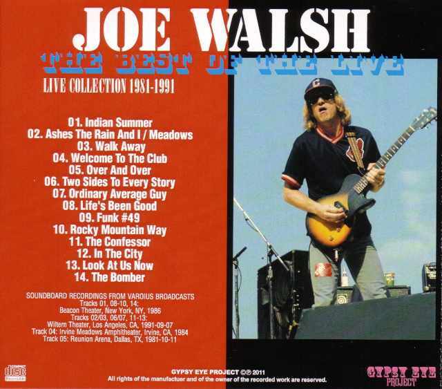 ★楽譜/ジョーウォルシュ/ソロアルバム/ギタースコア/Joe Walsh Play Official version of All night long Sheet Music by Joe