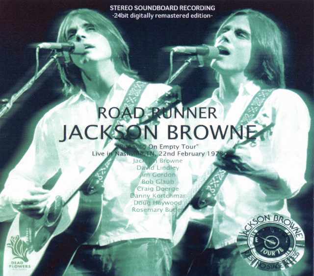 Jackson Browne David Lindley 87年Tシャツ JACKSON BROWNE&DAVID LINDLEY S/S TEE – ホーリースモーク