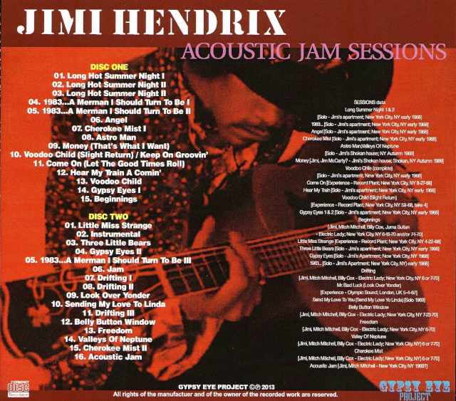 Jimi Hendrix ジミ・ヘンドリックス/Live & Studio Blues