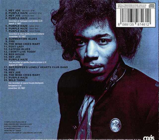 JIMI HENDRIX ジミ・ヘンドリックス/PSYCEDELIC EXPERIENCE