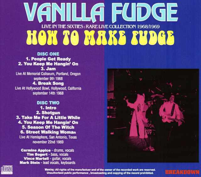 奇跡のシールド未開封！Vanilla Fudge(1967年)ヴァニラ・ファッジ あったか