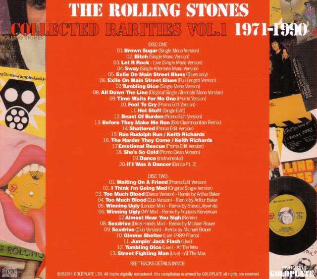 Rolling Stones ローリング・ストーンズ/Rarities 1971-1990 Vol.1