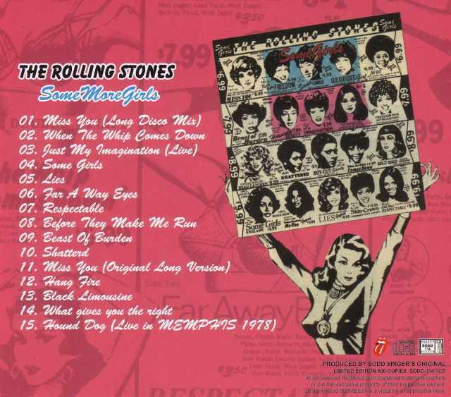Rolling Stones ローリング・ストーンズ/Some Girls Another Tracks