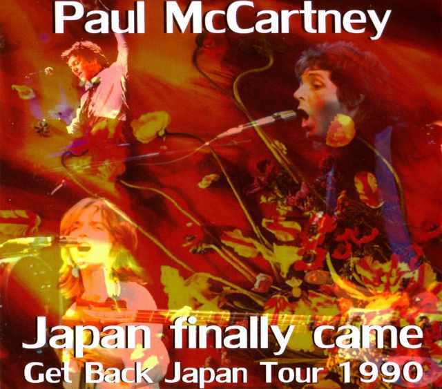 Paul McCartney ポール・マッカートニー/Tokyo,Japan 3.7.1990