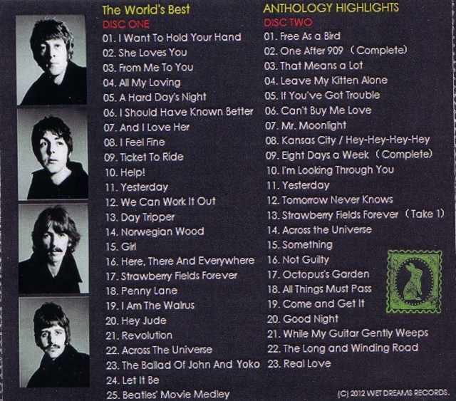 Beatles ビートルズ/The World's Best Remastered Edition & more