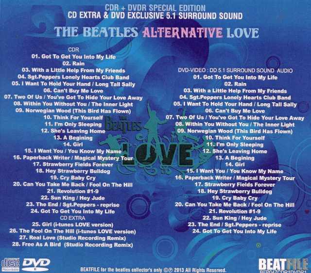 ザ・ビートルズ『ラブ』スペシャル・エディション THE BEATLES/ LOVE SONGS : SPECIAL COLLECTOR'S EDITION (2CD)