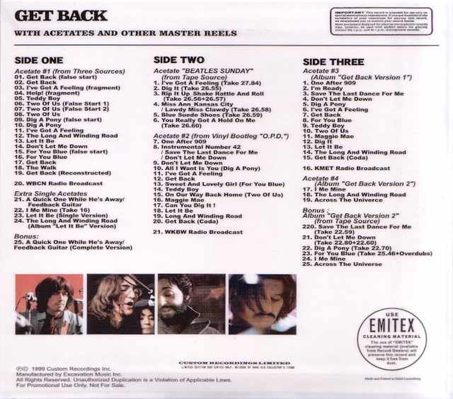 The Beatles/ビートルズ/ Get Back To Let It Be Get Back (Remastered 2009) - YouTube