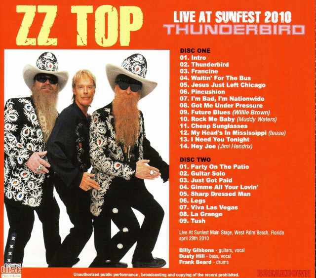 ZZ Top ジージー・トップ/Florida 201