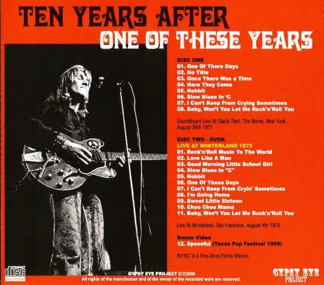 美品/帯付きLP(来日記念)■テン・イヤーズ・アフター『スペース・イン・タイム』 美品/帯付きLP(来日記念)□テン・イヤーズ・アフター『スペース
