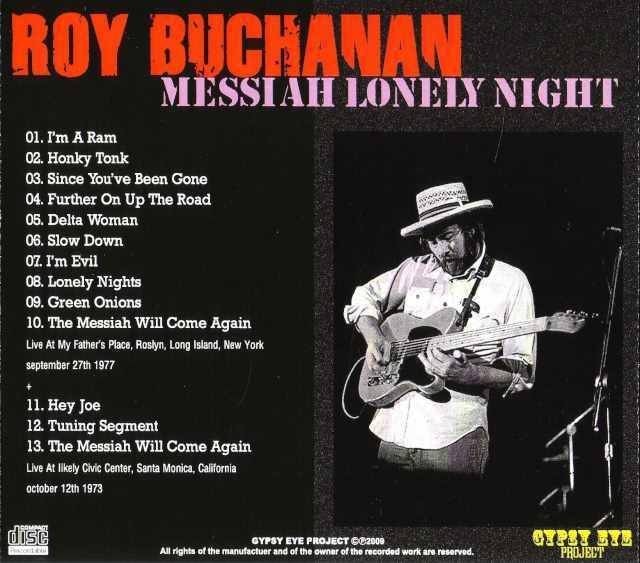 Roy Buchanan ロイ・ブキャナン/New York,USA 1977 & more
