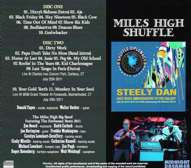 Steely Dan スティーリー・ダン/Connecticut,USA 2011 