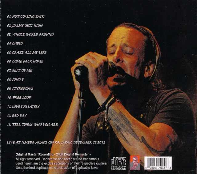 Daniel Powter ダニエル・パウター/Osaka,Japan 2012