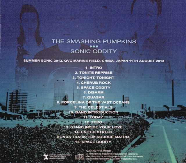 Smashing Pumpkins スマッシング・パンプキンズ/Chiba,Japan 2013