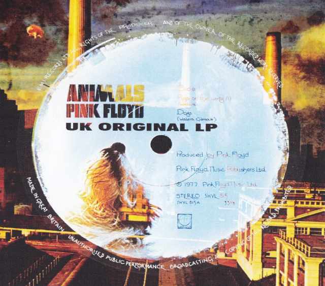 Pink Floyd ピンク・フロイド/Animals UK Harvest Original Pressing 