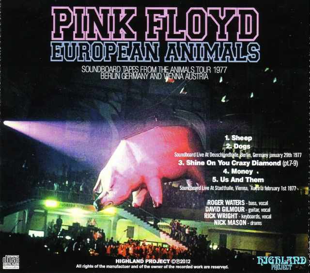 ピンクフロイド　アニマルズ　1977年リリース PINK FLOYD / ANIMALS - DEFINITIVE MULTIPLEX EDITION