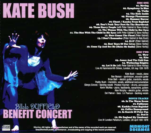 Kate Bush ケイト・ブッシュ/London,UK 1979