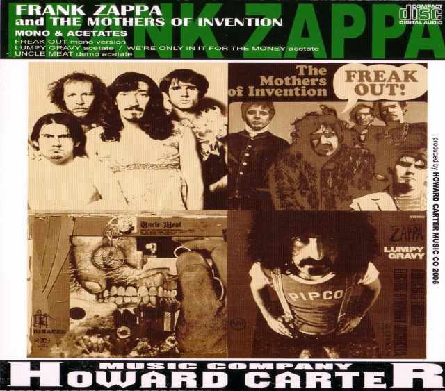 Frank Zappa フランク・ザッパ/Mono and Demo Acetates