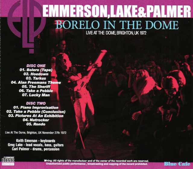 Emerson,Lake & Palmer エマーソン・レイク・アンド・パーマー/UK 1972