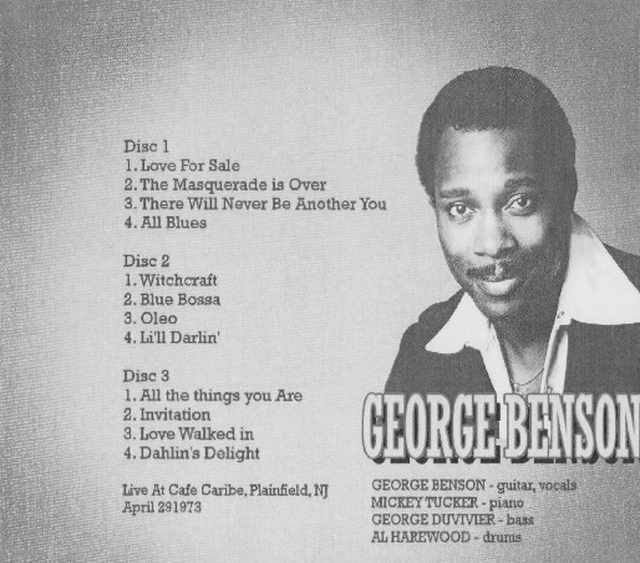 George Benson ジョージ・ベンソン/New Jersey,USA 1973