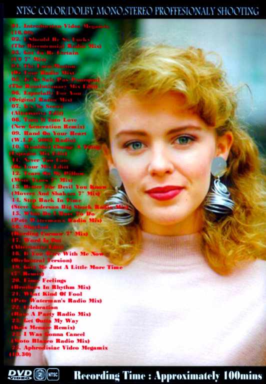 Kylie Minogue カイリー・ミノーグ/Rare Unreleased Video Clips