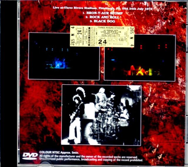 Led Zeppelin レッド・ツェッペリン/PA,USA 1973