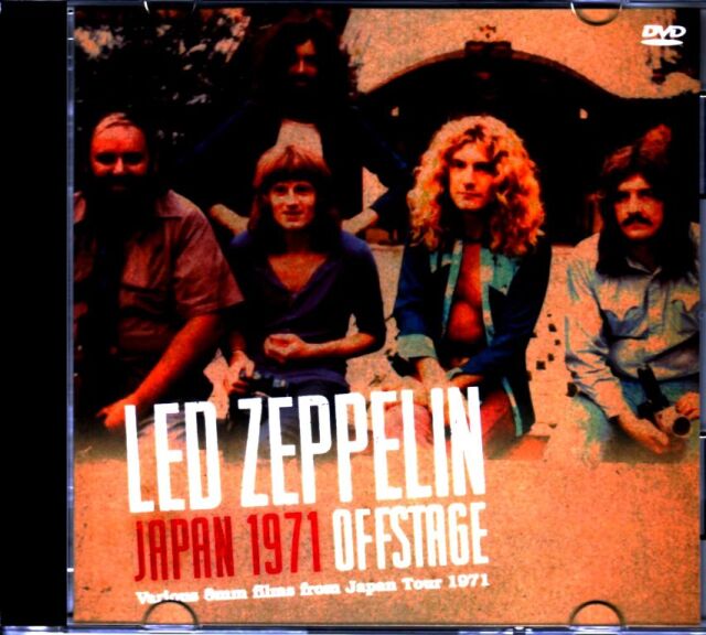 Led Zeppelin レッド・ツェッペリン/Japan Tour 1971 Various 8mm Films