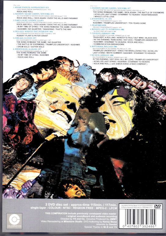 (未使用･未開封品)Live From London [DVD] Led Zeppelin – O2 Arena, London, UK, 10 Dec 2007 – DVD