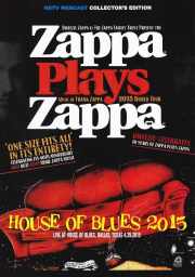 Zappa Plays Zappa,Frank Zappa ザッパ・プレイズ・ザッパ/TX,USA 2015