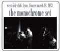 Monochrome Set モノクローム・セット/France 1983