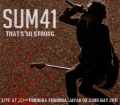 Sum 41 サム・41/Hukuoka,Japan 2011