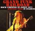 Grand Funk Railroad グランド・ファンク・レイルロード/Osaka,Japan 1971