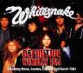 Whitesnake ホワイトスネイク/London,England 1984