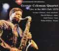 George Coleman Quartet ジョージ・コールマン/CT,USA 1979