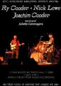 Ry Cooder,Nick Lowe,Joachim Cooder ライ・クーダー/Tokyo,Japan 2009