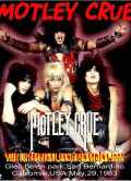 Motley Crue モトリー・クルー/THE US FESTIVAL MAY.29.1983