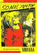 Nirvana,Sonic Youth ニルヴァーナ/Illinois,USA 1989