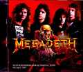 Megadeth メガデス/Aichi,Japan 1987