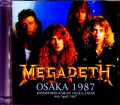 Megadeth メガデス/Osaka,Japan 1987