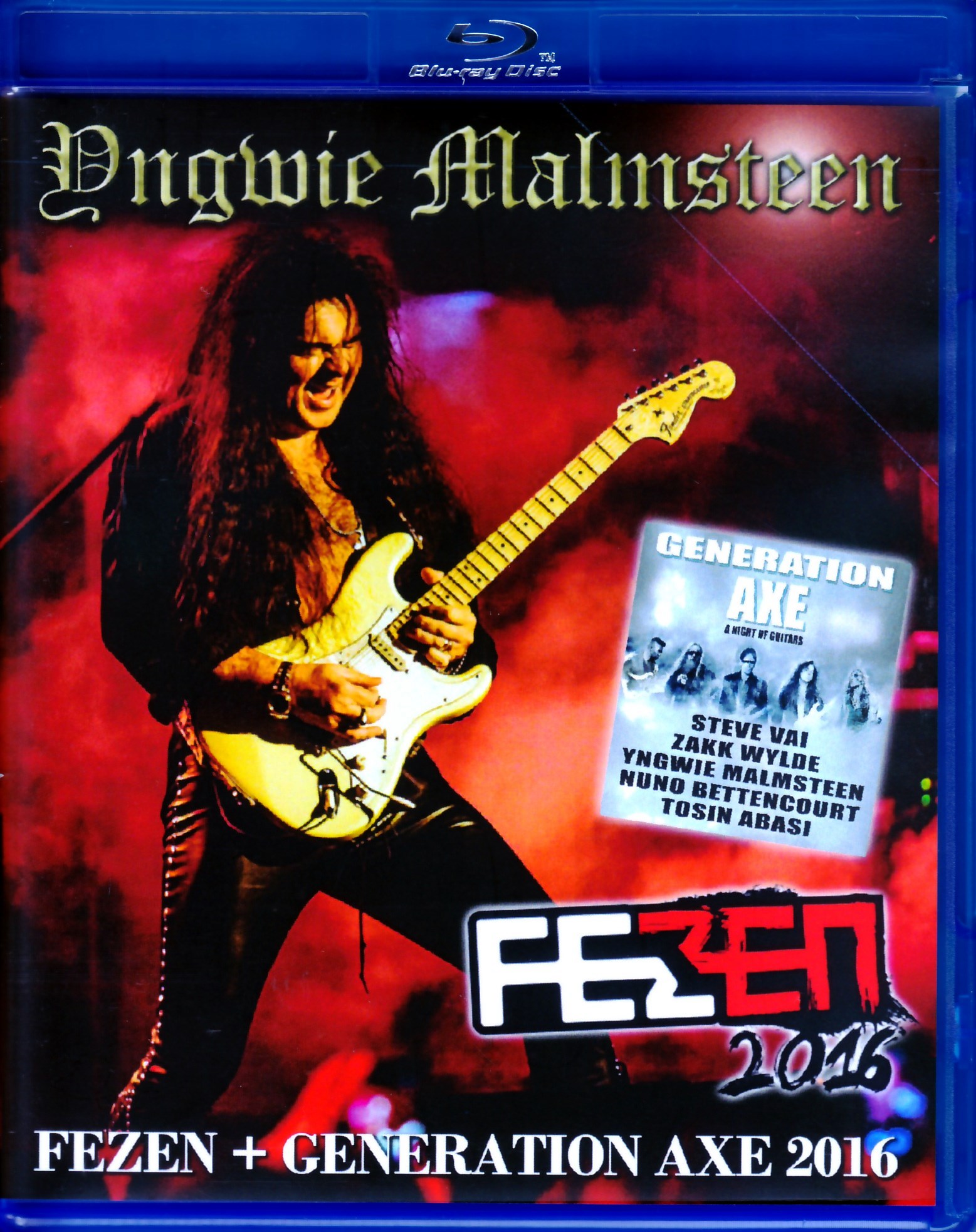 Yngwie Malmsteen インヴェイ・マルムスティーン/Hungary 2016 & more Blu-Ray