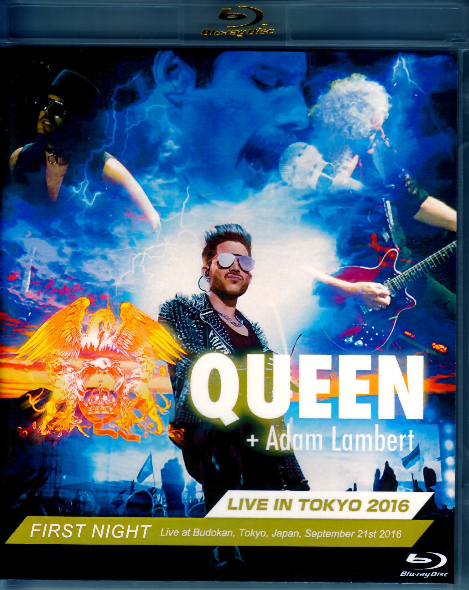 Queen,Adam Lambert クィーン/Tokyo,Japan 9.21.2016 BRD Version