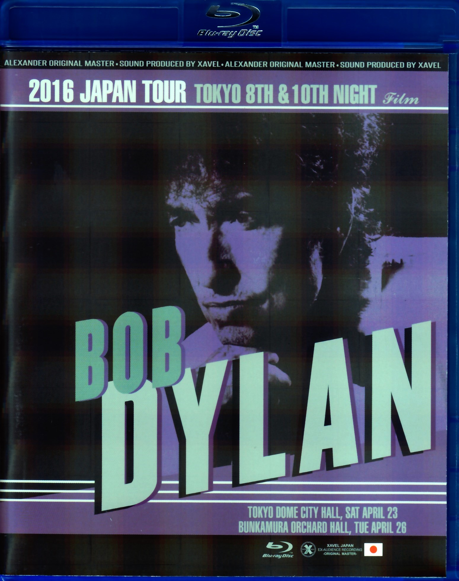 Bob Dylan ボブ・ディラン/Tokyo,Japan 4.23 & 26.2016 BRD Ver.