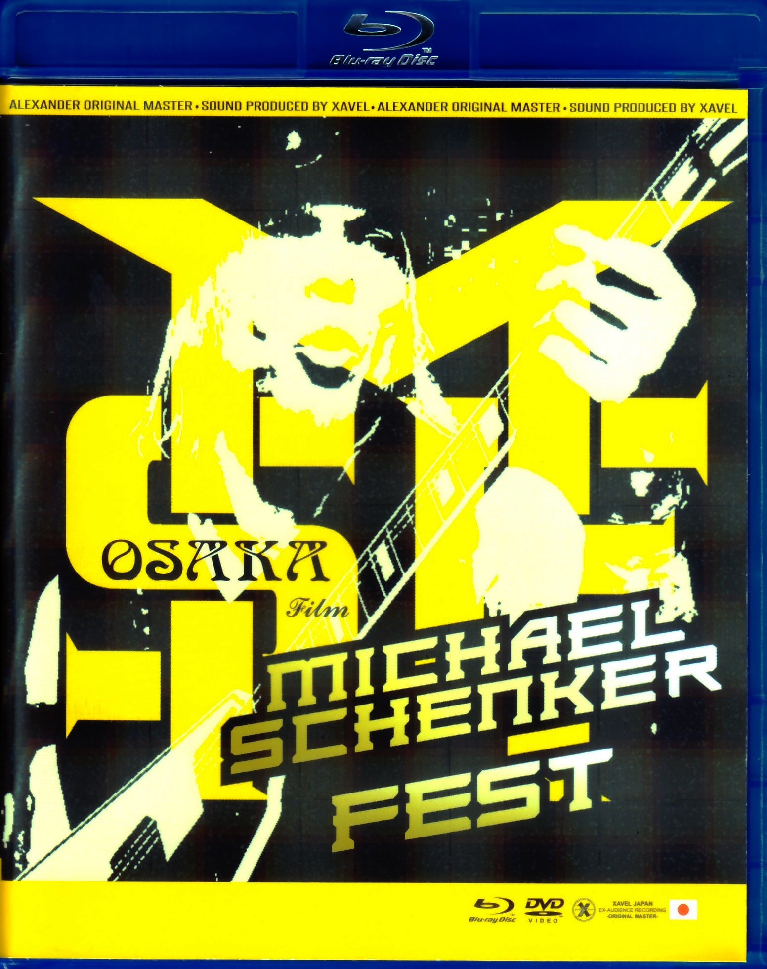 Michael Schenker マイケル・シェンカー/Osaka,Japan 2016 DVD & BRD