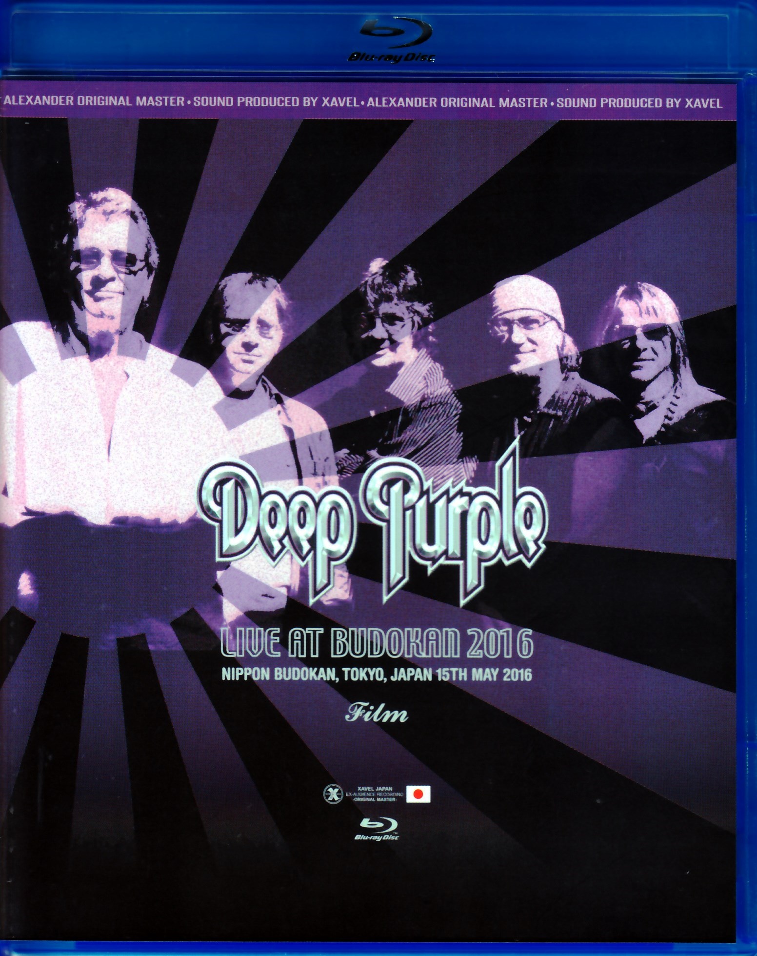 Deep Purple ディープ・パープル/Tokyo,Japan 2016 BRD Upgrade