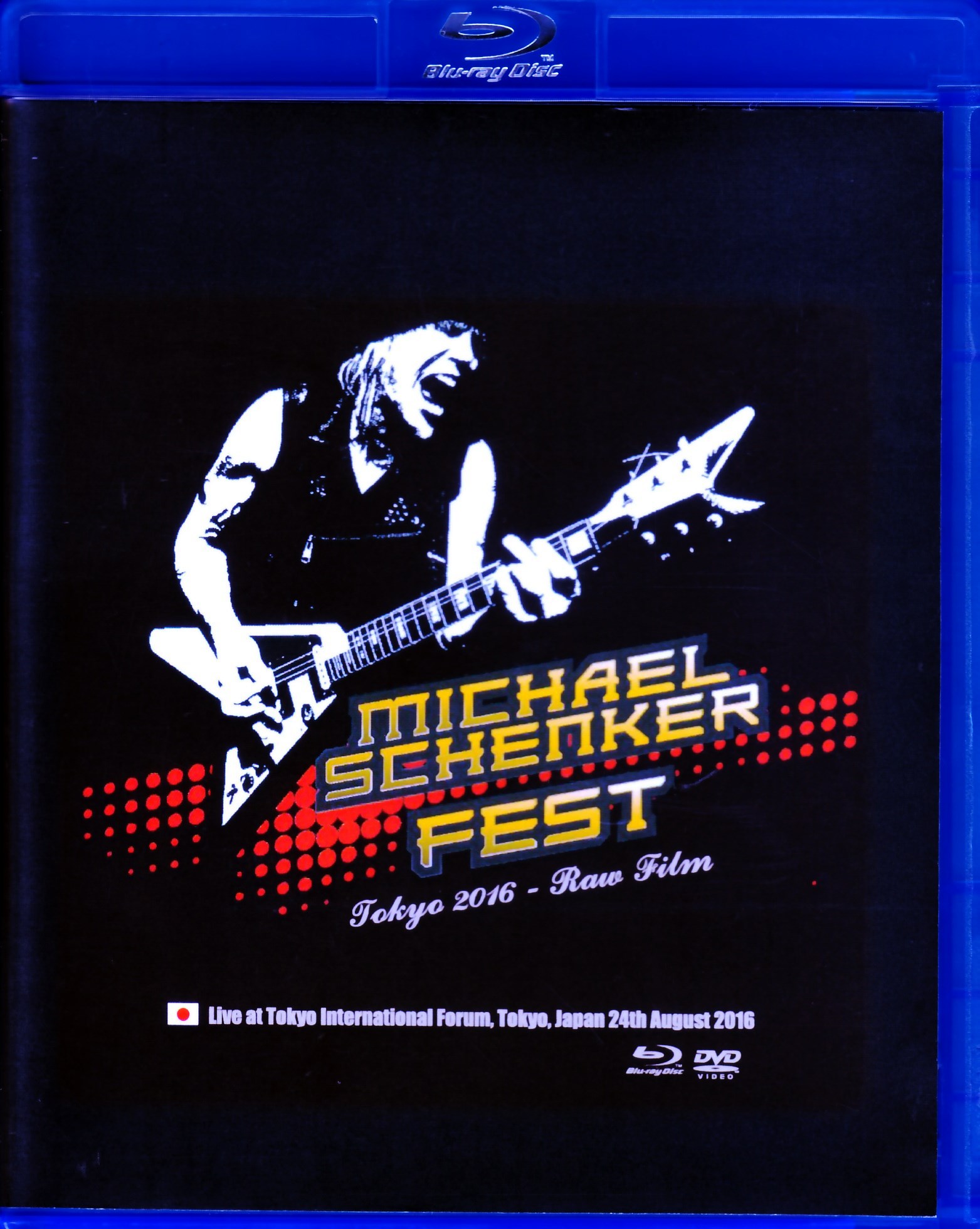 Michael Schenker マイケル・シェンカー/Tokyo,Japan 2016 DVD & BRD