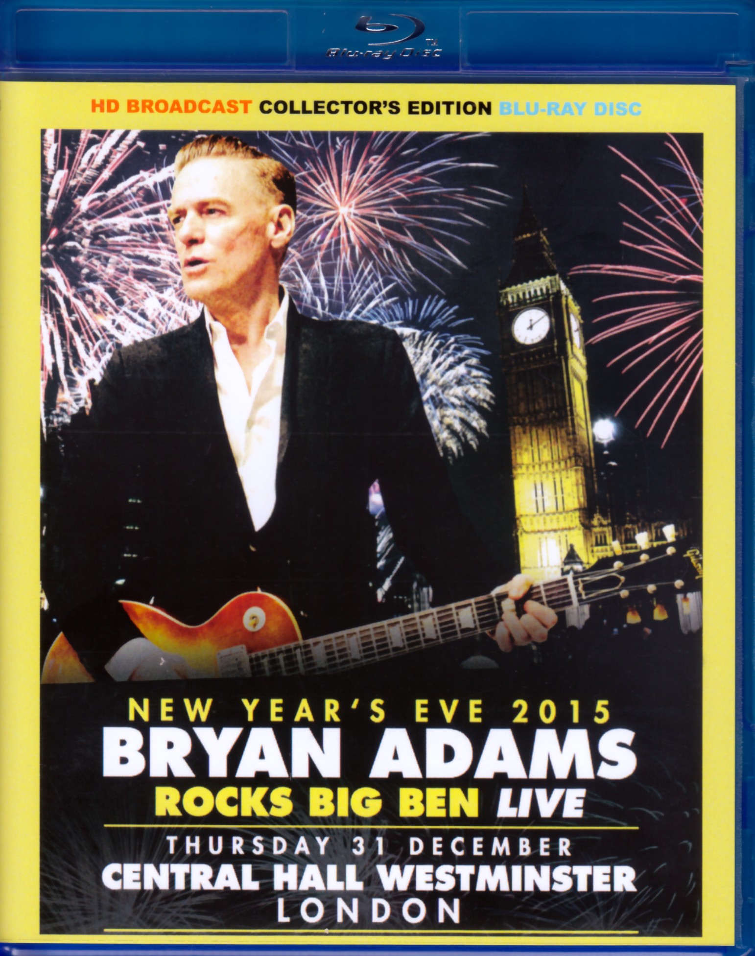 Bryan Adams ブライアン・アダムス/London,UK 2015 Blu-Ray Ver