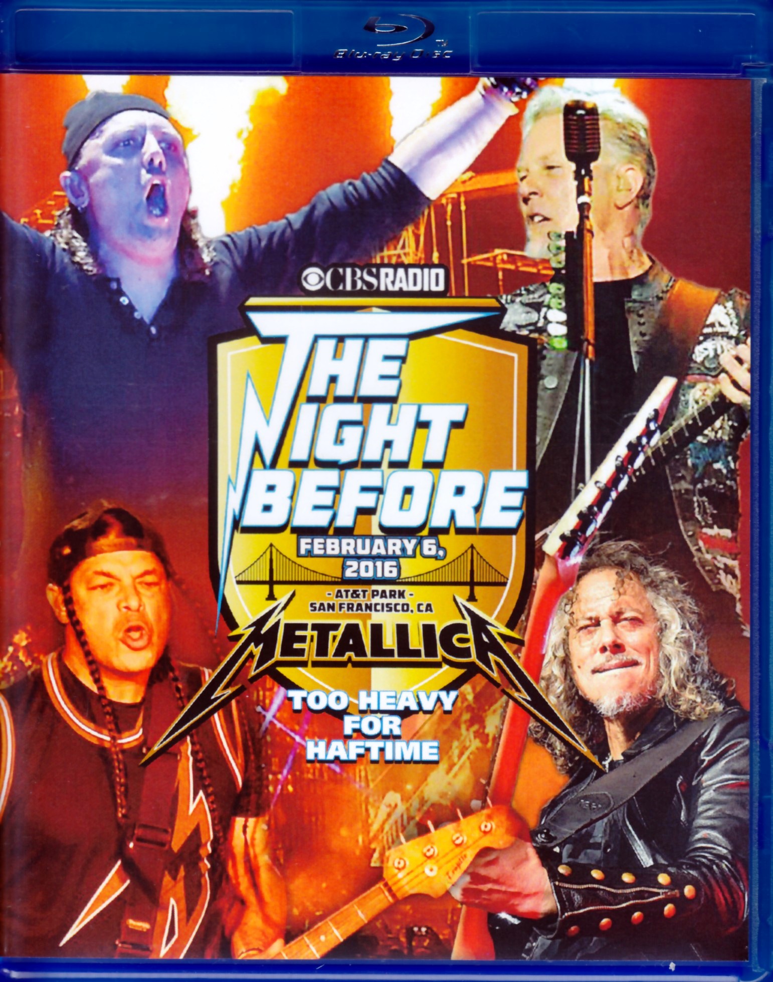 Metallica メタリカ/Ca,USA 2016 Blu-Ray Version
