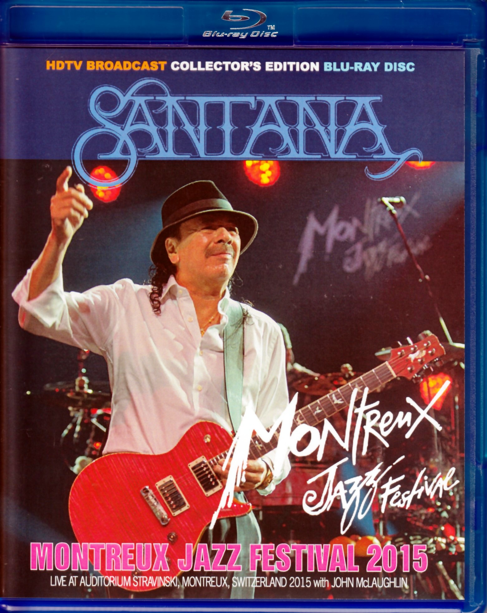 Santana,John McLaughlin サンタナ/Switerland 2015 Blu-Ray Version